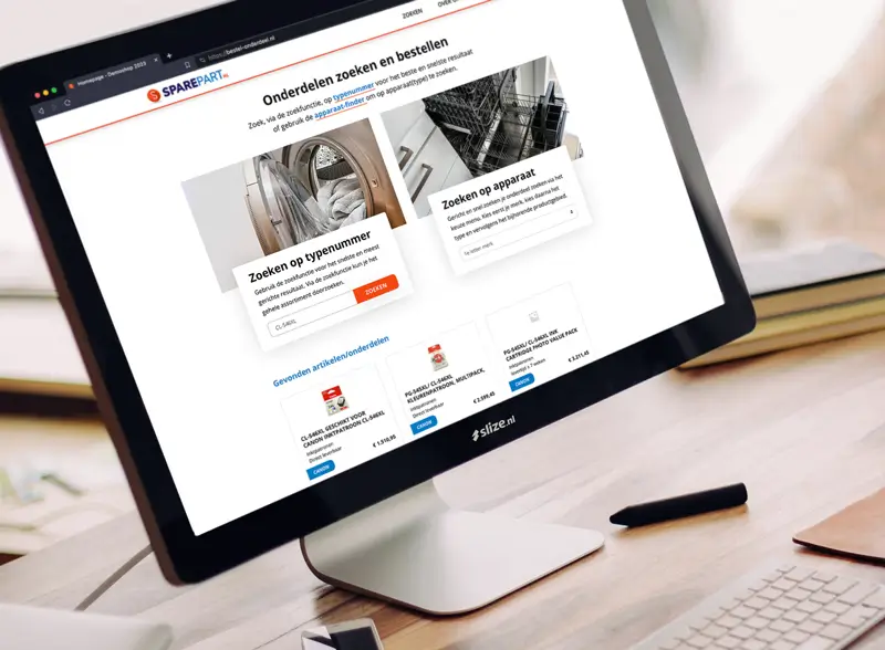 Verhuur woocommerce webshop - sparepart onderdelen