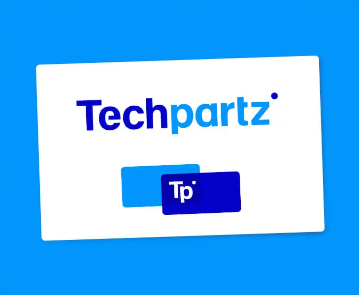 techpartz logo ontwerp webshop